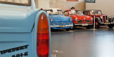 rear view of a Trabi