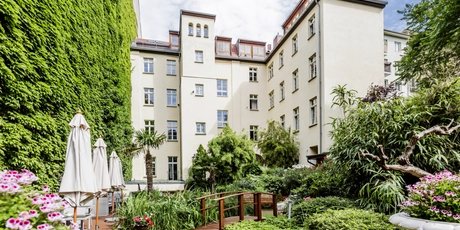 15-Min-Stadt-Hotel Garden Boutique Hotel exterior facade