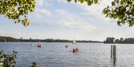 Der Tegeler See in Berlin