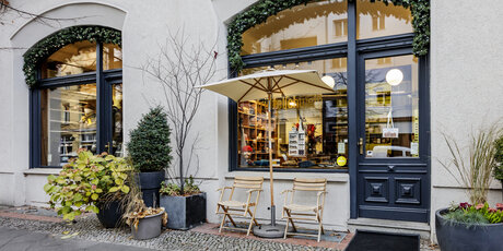 Fassade Trüffelschwein Boutique für Herrenbekleidung und Accessoires