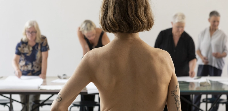 Life drawing at Haus Bastian!