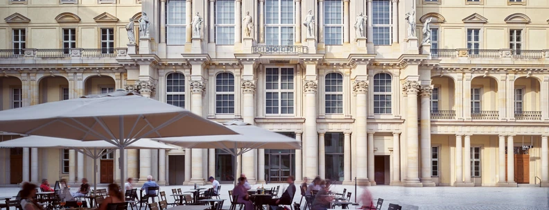 Lebenswelten Bistro at the Humboldt Forum