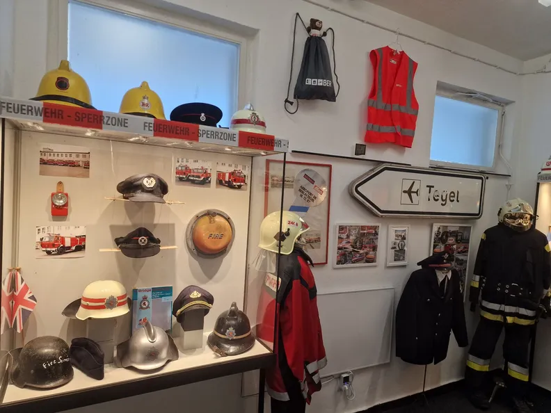 The Berlin airport fire brigades