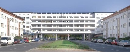 Weise Stadt Reinickendorf, Brückenhaus von O.R.Salvisberg