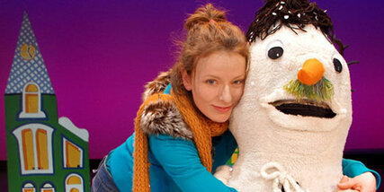 Steffi und der Schneemann