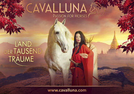 Key Visual Cavalluna - Land der Tausend Träume