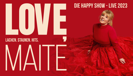 KEY VISUAL Maite Kelly - Love, Maite - Die Happy Show