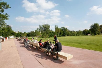 Der Park am Gleisdreieck ist einer der schönsten Parks in Berlin