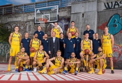 Basketball Alba Berlin Team 2017 / 2018