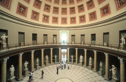Rotonda del Altes Museum en la Isla de los Museos de Berlín