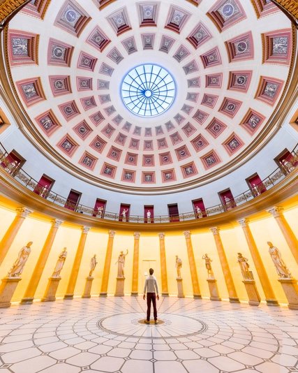 Altes Museum, Innenansicht