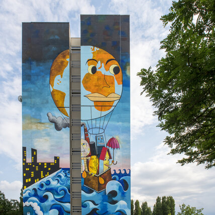 Urban Nation - One Wall -Art Park Tegel - Jim Avignon