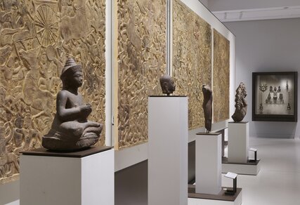 Exposition "L'art religieux en Asie du Sud-Est" Musée d'art asiatique au Humboldt Forum à Berlin