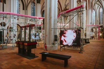 Ausstellungsansicht Nikolaikirche