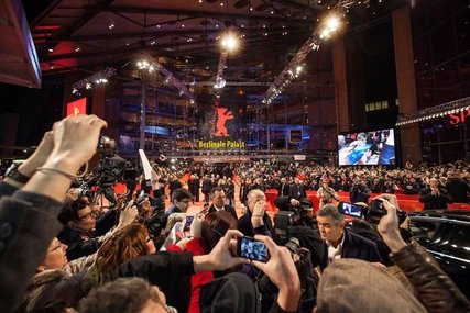 Roter Teppich vor dem Berlinale Palast i Berlinale
