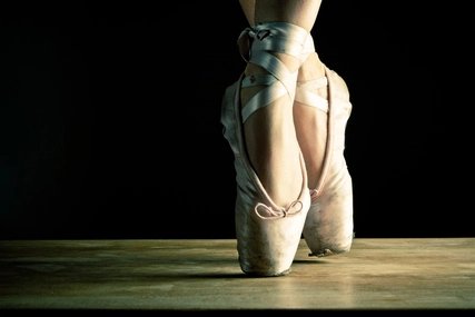 Ballerina en pointe