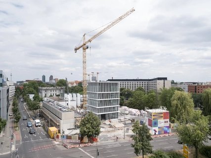 Bauhaus Archiv Baustelle