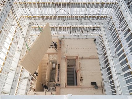 Bauhaus Archiv Baustelle