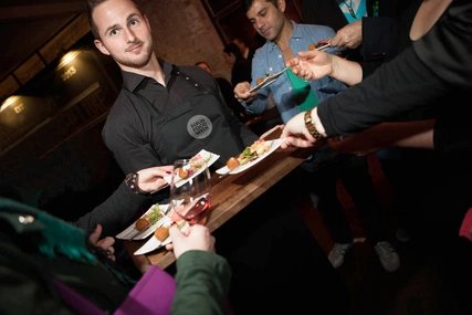 Waiter at Berlin Food Week