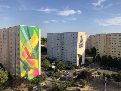 Mural von "MadC" in Marzahn-Hellersdorf