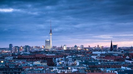 Berlin Panorama Prenzlauer berg
