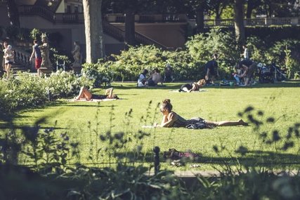 Erholung im Körnerpark Erholung im Körnerpark