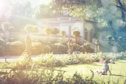 Erholung im Körnerpark