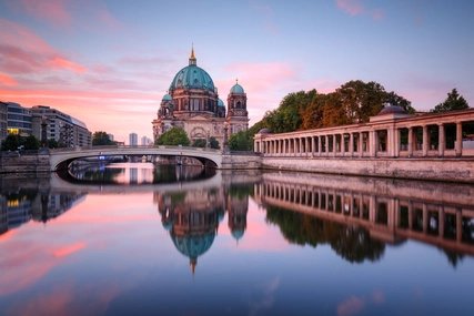 Berlin Cathedral with Friedrichsbridge