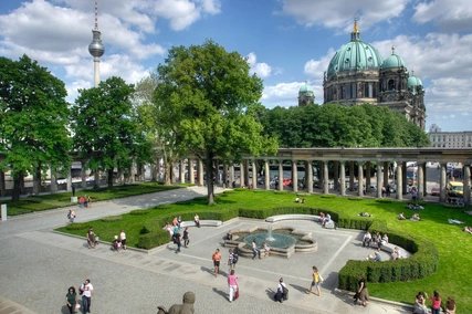 Kolonnadenhof auf der Museumsinsel