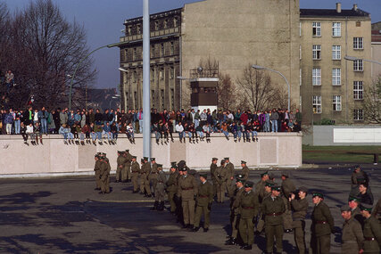Chute du mur de Berlin, Berlin le 10 novembre 1989