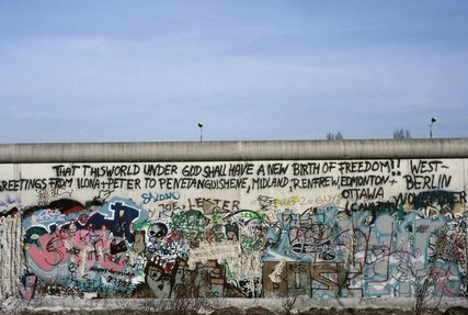 Berliner Mauer, Mauerkunst 1989