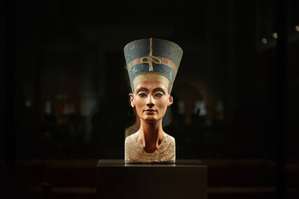 Nefertiti in the New Museum in Berlin