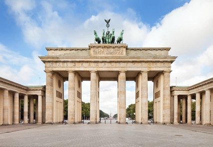 Brandenburg Gate, in Berlin, Germany