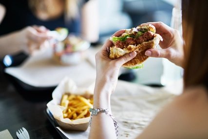 Veganer Burger
