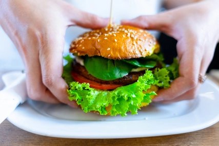 Vegetarischer Burger