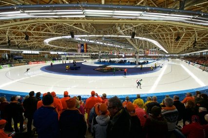Eisschnelllauf in Berlin