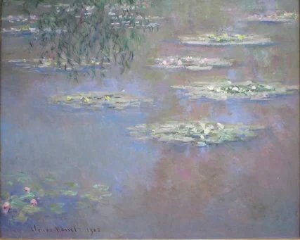 "Seerosen" von Claude Monet