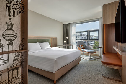 Deluxe King Room at Courtyard by Marriott Berlin-Mitte