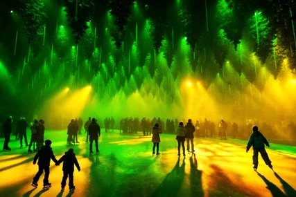 Dark Matter, Eisbahn