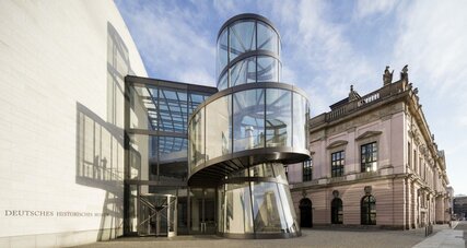 Vista esterna del Museo storico tedesco di Berlino