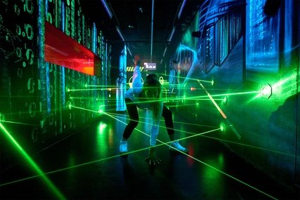 Laser Parcour at the German Spy Museum Berlin Laser Parcour at the German Spy Museum Berlin