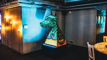 Deja Vu Museum in Berlin, Drache Deja Vu Museum in Berlin, Drache