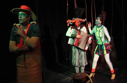 Die kleine Hexe im Theater an der Parkaue Jugendtheater im Kiez Die kleine Hexe im Theater an der Parkaue