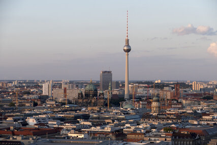 Berlin Panorama mit dem Alexanderplatz