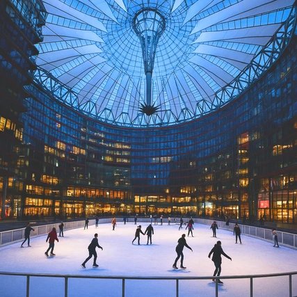 Eisbahn Potsdamer Platz