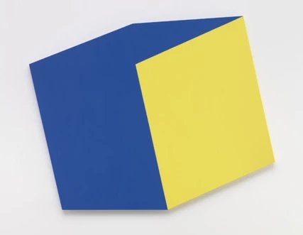 Museum Barberini: Ellsworth Kelly Blue Yellow, 1968 Museum Barberini: Ellsworth Kelly Blue Yellow, 1968