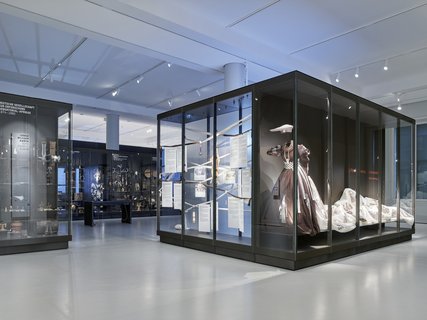 Vitrinen, Ethnologisches Museum im Humboldt Forum