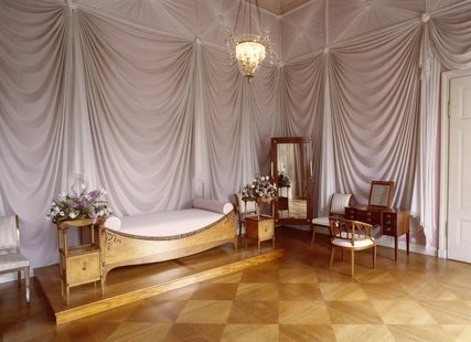 Schlafzimmer von Königin Luise im Schloss Charlottenburg Schlafzimmer im Schloss Charlottenburg Berlin