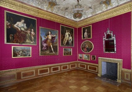 Berlin, Schloss Charlottenburg, Altes Schloss, Schlafzimmer der Königin Sophie Charlotte, R. 111.

