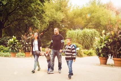 Besuch in den Gärten der Welt